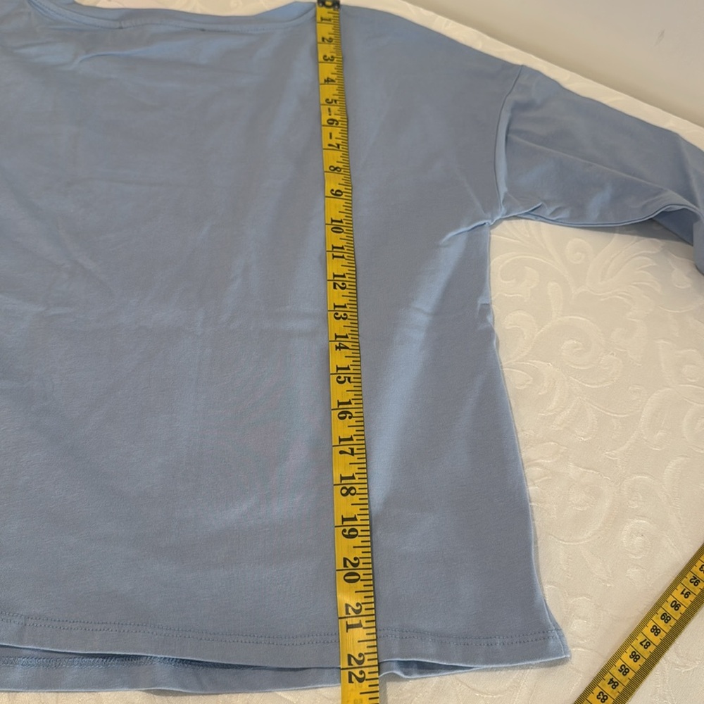 French Connection Boxy Long Sleeve Tee. Size S - Picture 12 of 13